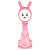 Интерактивная игрушка Зайчик 10 режимов работы Няня BertToys FD125 розовый Интерактивная игрушка Зайчик 10 режимов работы Няня BertToys FD125 розовый